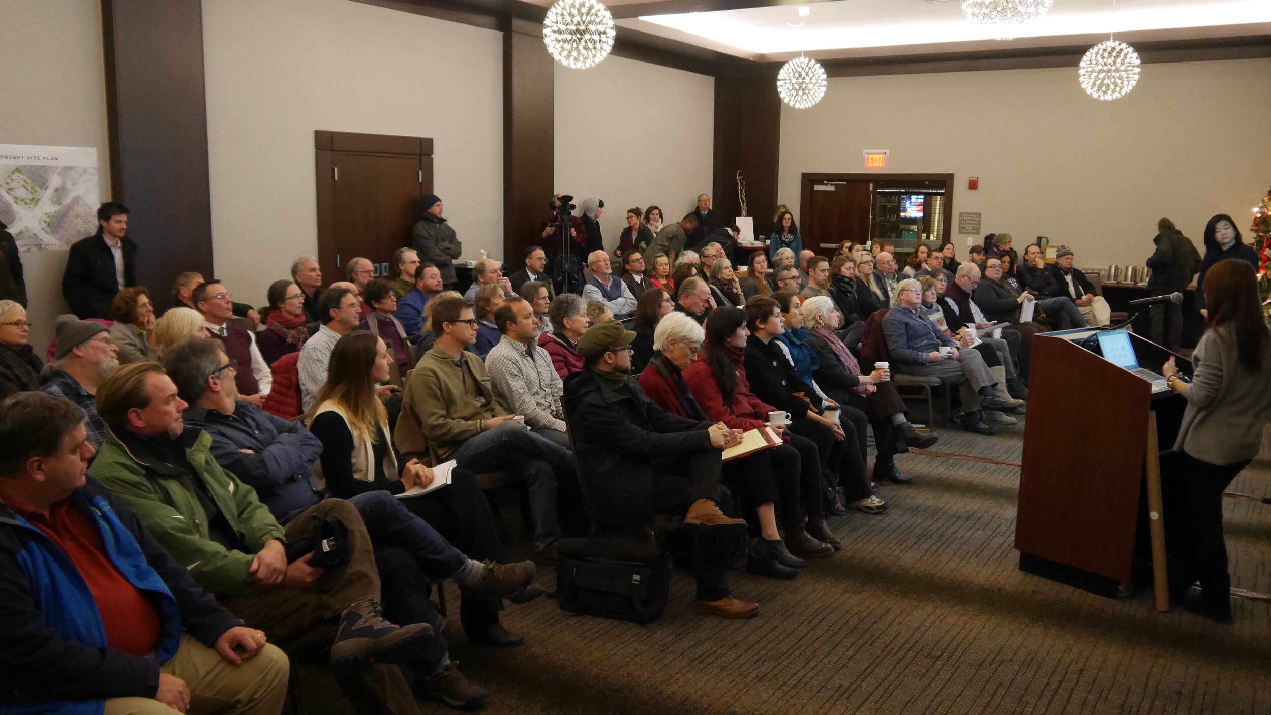 Public meeting to solicit feedback and refine the concept design.